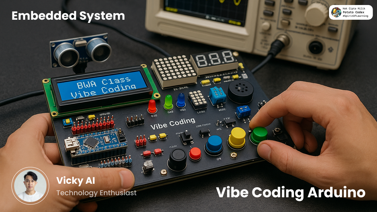 Kelas Vibe Coding untuk Arduino bersama Claude AI di BuildWithAngga